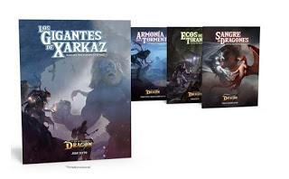 NSR lanza nuevos dados y aventuras para El Resurgir del Dragón.