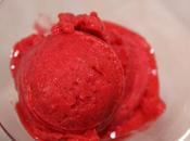 Sorbete frambuesas rosas