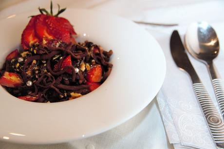 Espaguetis de chocolate Espaguetis de chocolate