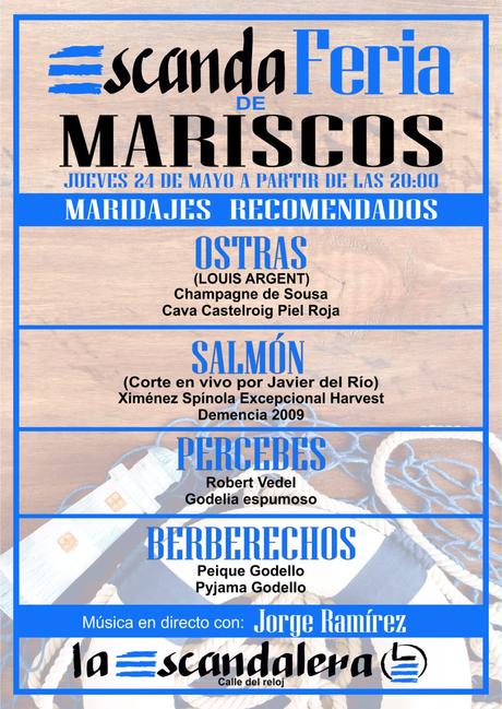 El Jueves llega la EscandaFeria de Mariscos a la Escandalera El Jueves llega la EscandaFeria de Mariscos a la Escandalera