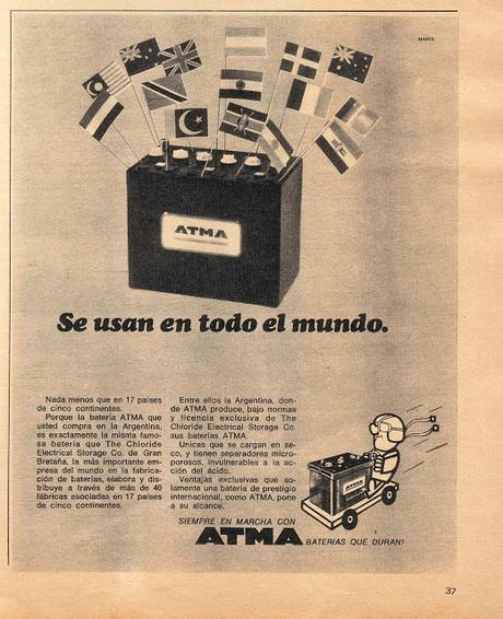 Más sobre las baterías ATMA