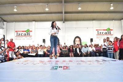 IZCALLI ESTARÁ REPRESENTADO DIGNAMENTE EN EL SENADO: ALEJANDRA DEL MORAL