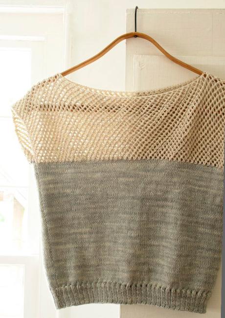 Nuevo KAL: Cap Sleeve Lattice Top de Purl Soho