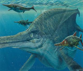 La extinción de los ictiosaurios