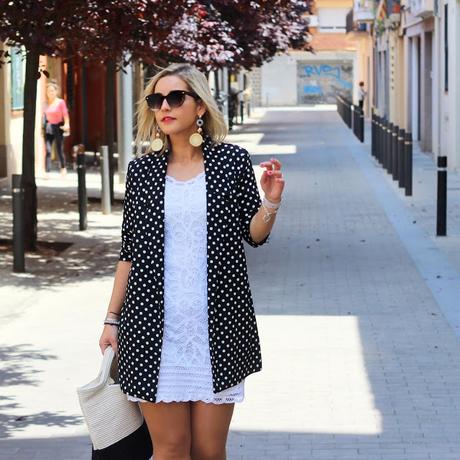 Little White Dress and Blazer