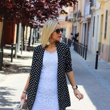 Little White Dress and Blazer