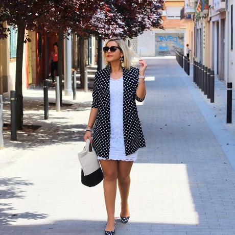 Little White Dress and Blazer