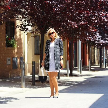 Little White Dress and Blazer