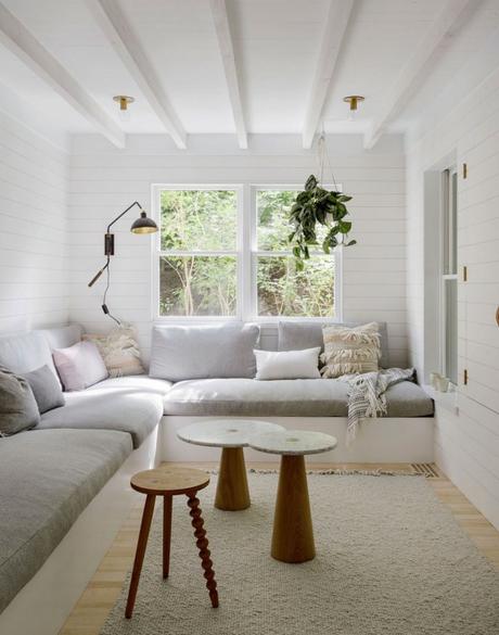 muebles de diseño madera natural estilo hamptons estilo escandinavo decoración en blanco casa new york casa de la playa beach house   