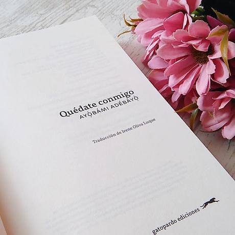 'Quédate conmigo', de Ayòbámi Adébáyò