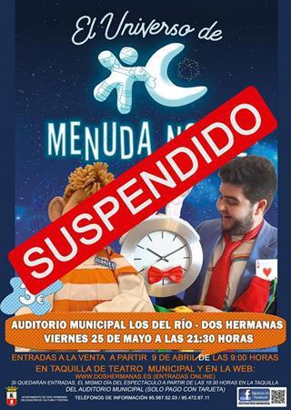 Se suspende el espectáculo infantil “Menuda Noche”