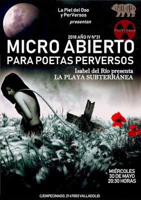 Recital de LA PLAYA SUBTERRÁNEA con PerVersos en Valladolid