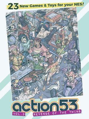 Ya a la venta 'action 53 volume 3: Revenge of the Twins'; un nuevo cartucho para NES y Famicom Ya a la venta 'action 53 volume 3: Revenge of the Twins'; un nuevo cartucho para NES y Famicom