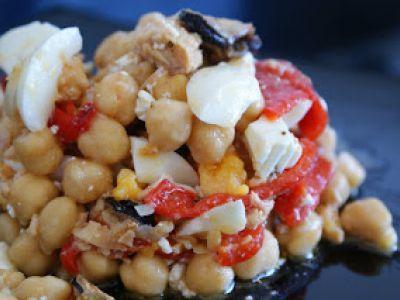 Ensalada de garbanzos y mejillones, Foto 2