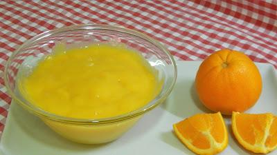 Receta fácil y rápida de crema pastelera de naranja