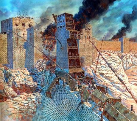 El asalto romano de Masada