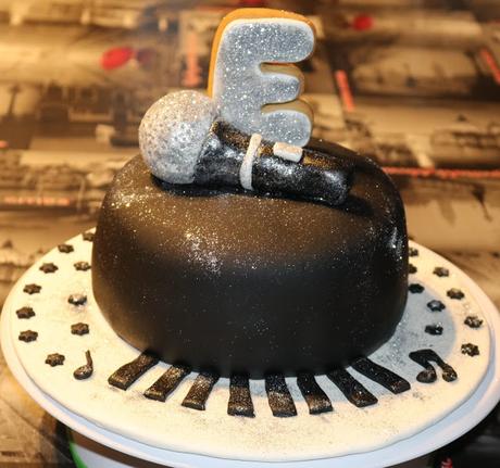 Tarta Micrófono