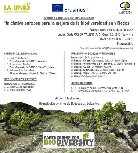 Resultat d'imatges de âIniciativa Europea para la Mejora de la Biodiversidad en ViÃ±edosâ