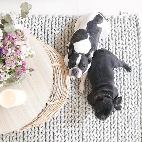Oficina Boho Deco Parte 2: Un salón mini para relajarnos