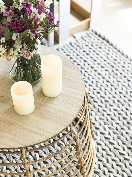 Oficina Boho Deco Parte 2: Un salón mini para relajarnos