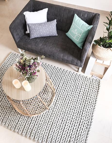 Oficina Boho Deco Parte 2: Un salón mini para relajarnos