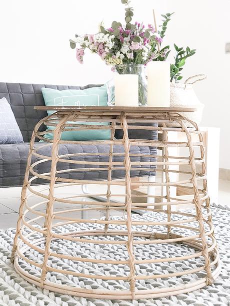 Oficina Boho Deco Parte 2: Un salón mini para relajarnos