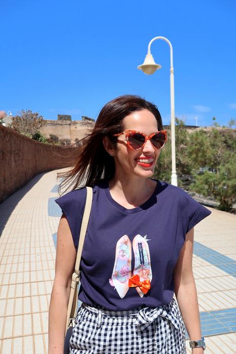 OUTFIT TENDENCIA CUADROS VICHY