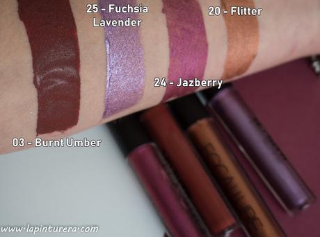 swatches labiales