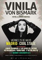Concierto de Vinila von Bismark en Cool Stage