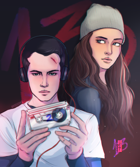 Resultado de imagen para thirteen reasons why fanart