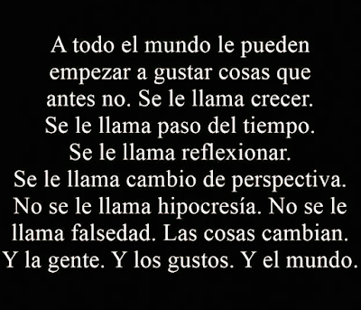 Lo que es Hipocresia y Falsedad