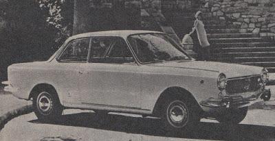 Fiat 1500 Coupe, su ficha técnica