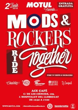 Mods & Rockers juntos por primera vez en el ACE CAFÉ de Barcelona