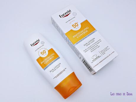 Eucerin Loción Corporal Photoaging Control FPS 50+ protección solar farmacia 