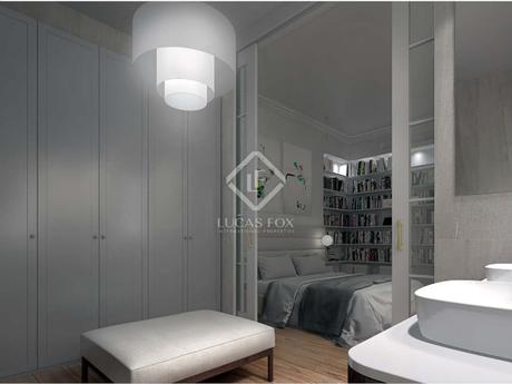 Este Piso en un Edificio Histórico Ofrece un Sabor Elegante en el Centro de Madrid