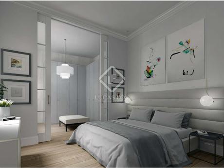 Este Piso en un Edificio Histórico Ofrece un Sabor Elegante en el Centro de Madrid