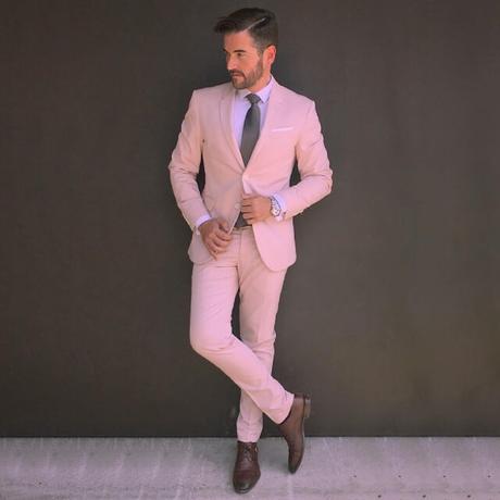 Mundo blogger: pink suit