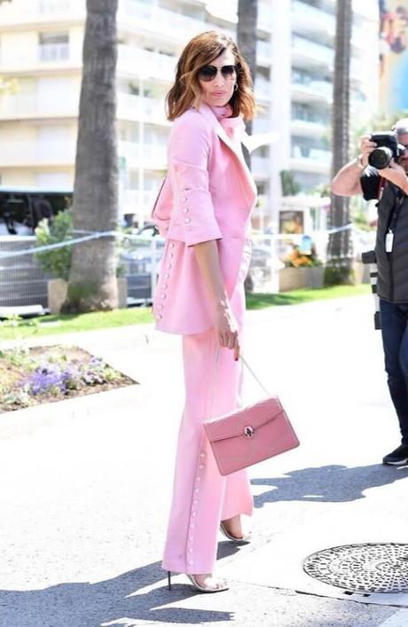 Mundo blogger: pink suit