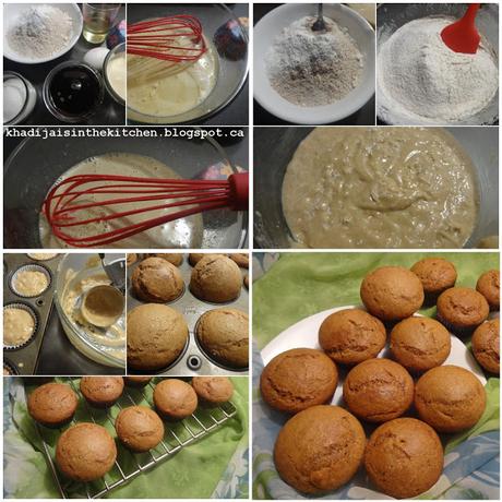 MUFFINS AU SIROP D'ÉRABLE / MAPLE SYRUP MUFFINS / MUFFINS CON JARABE DE ARCE /  MUFFINS AU SIROP D'ÉRABLE / مافن بشراب القيقب