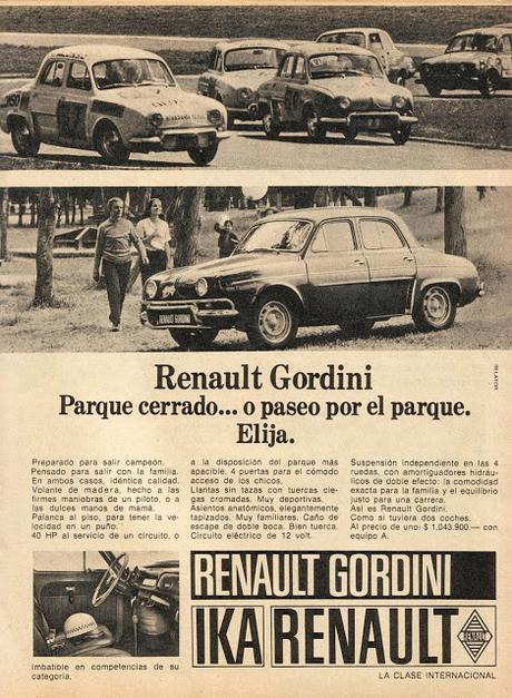 Renault Gordini de 1969