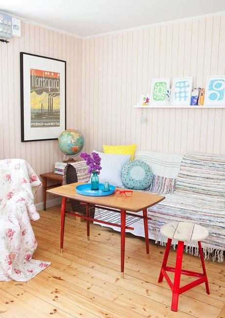 HOME TOUR: una casa con color