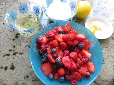 Espuma de fresas o frutas del bosque Thermomix