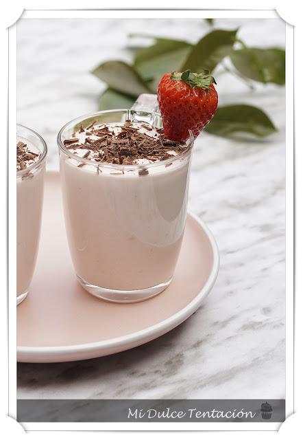 Mousse de Fresas