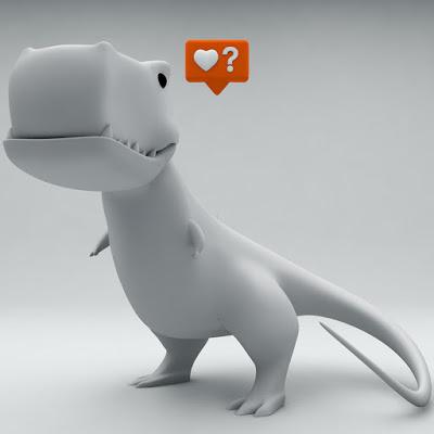 Los dinosaurios minimalistas de Enri Ro. Navajas