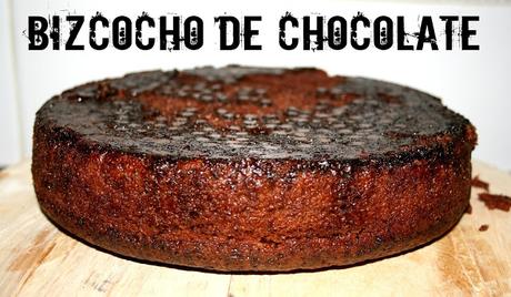 Bizcocho de Chocolate, Bizcocho sin huevos, receta de bizcocho, bizcocho fácil, bizcocho esponjoso, recetas de cocina, recetas fáciles, foodie, food porn, 