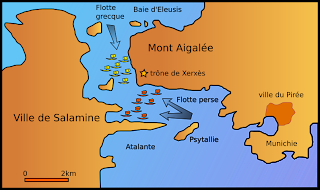 La batalla naval de Salamina, John Richard Hale La batalla naval de Salamina, John Richard Hale