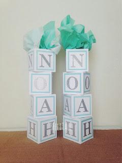 Cómo decorar un baby shower o cumpleaños con cajas de cartón