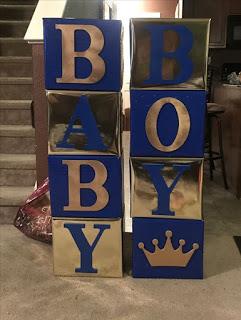 Cómo decorar un baby shower o cumpleaños con cajas de cartón