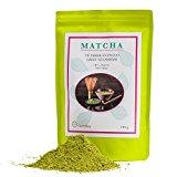 Té verde Matcha  Tesmakey 100g. Orgánico 100%. Potente antioxidante, contribuye a adelgazar y a la memoria. Uso ceremonial y culinario. Agradable sabor. Sin aditivos.