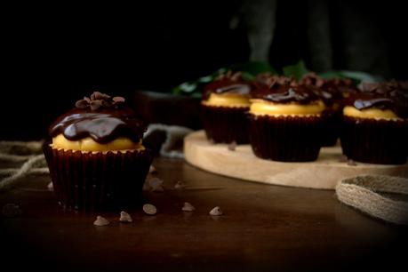 Boston Cream Pie Cupcakes